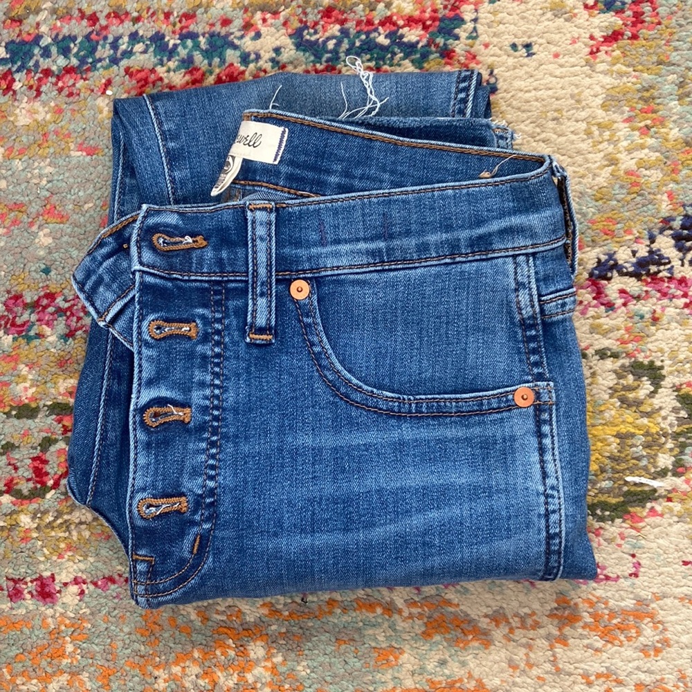Madewell 10” high rise skinny
